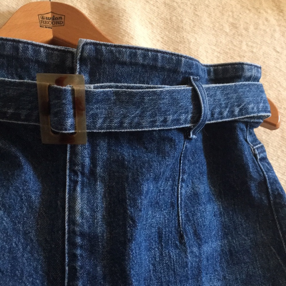 Reformation Kayo High Rise Belted Skinny Jeans Women's Size 30 Wash Newport - Picture 9 of 9